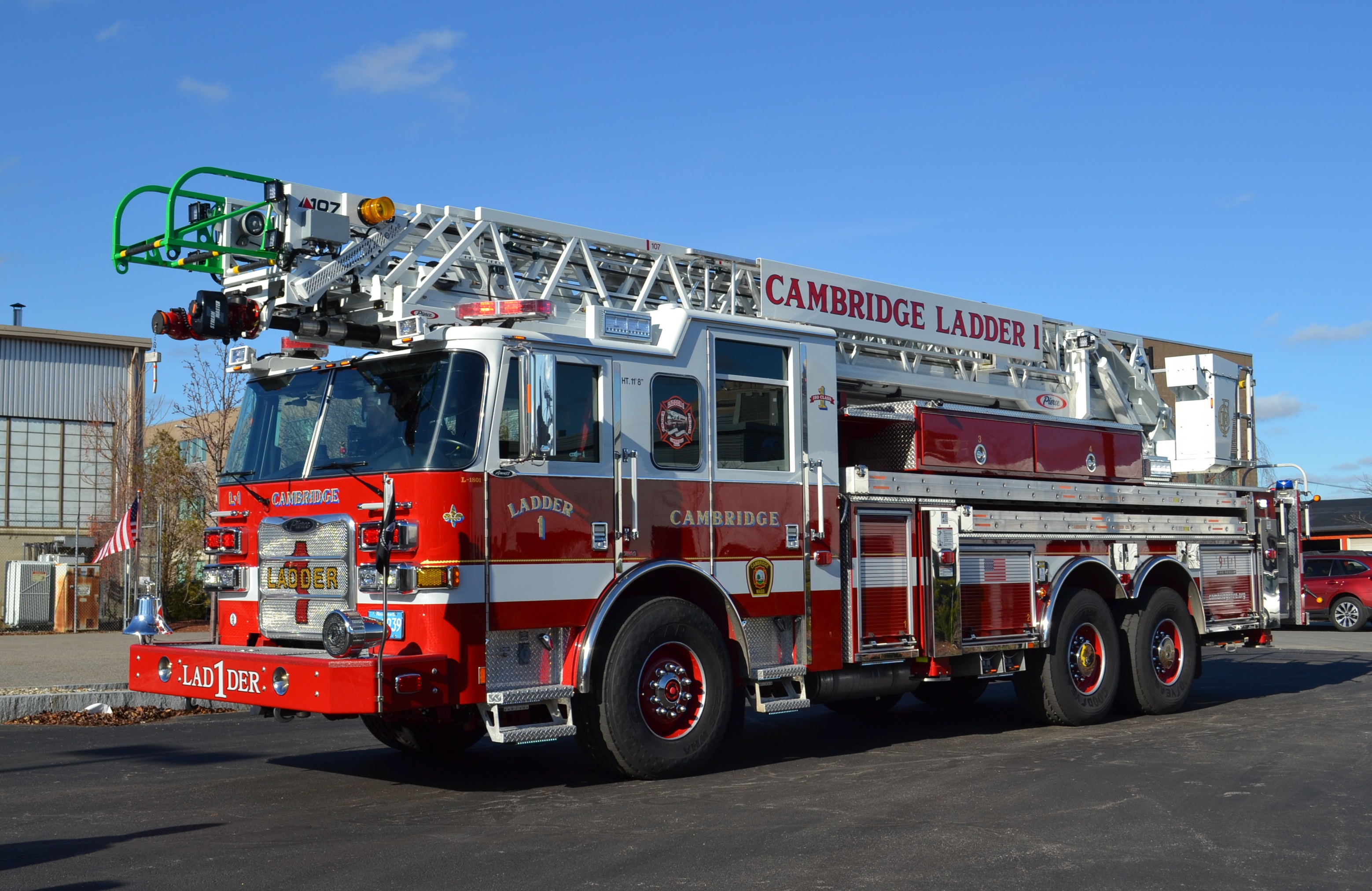 Boston Fire Department Engine 8 Ladder 1 Patch Massachusetts MA